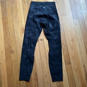 Lululemon black camo leggings